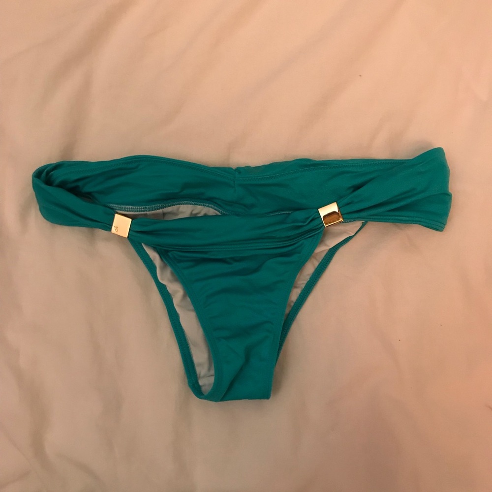 Victoria’s Secret teal bikini bottoms size S